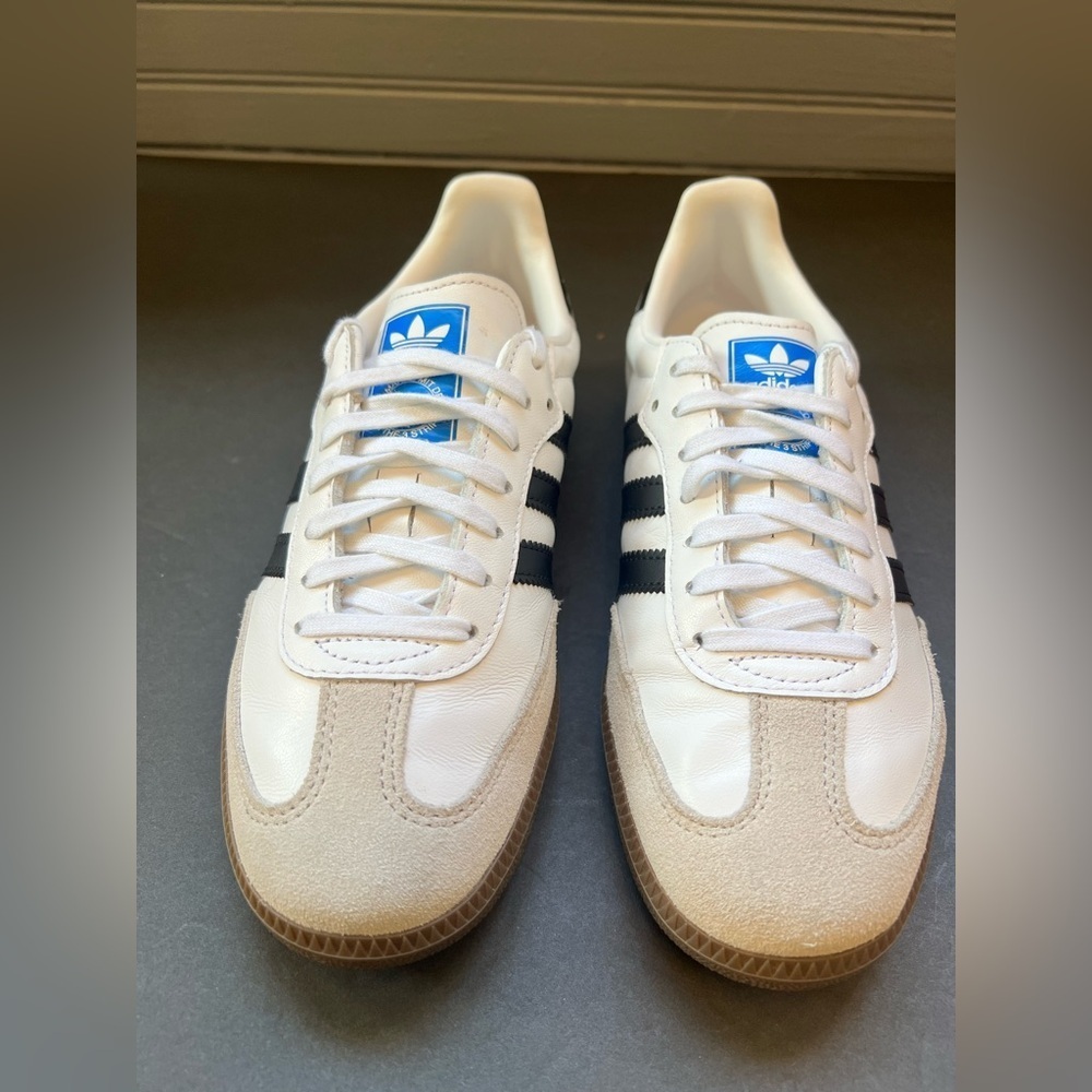 adidas Samba Athletic Shoe - Cloud White Women’s Size 5.5 - Picture 2 of 8